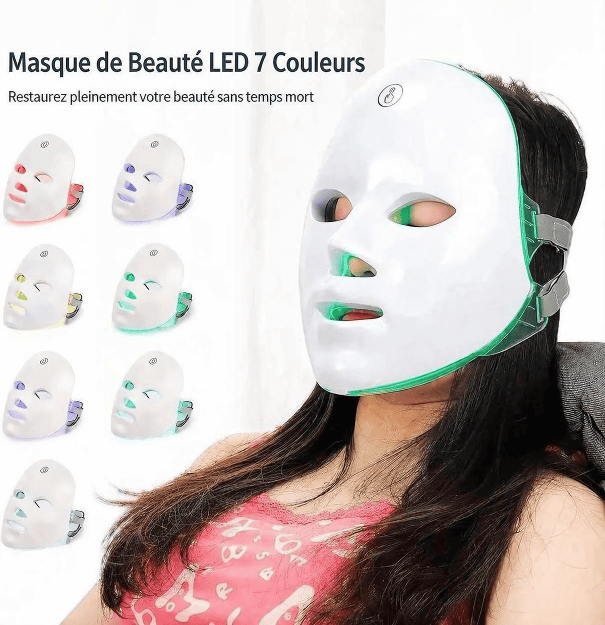 Masque LED Visage