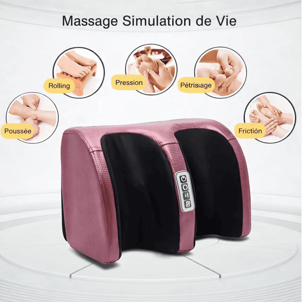 Masseur de Pieds Électrique 3D Shiatsu Chauffant
